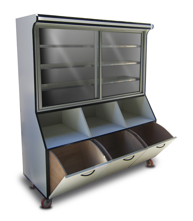 Mueble exhibidor panadero – El Antiguo